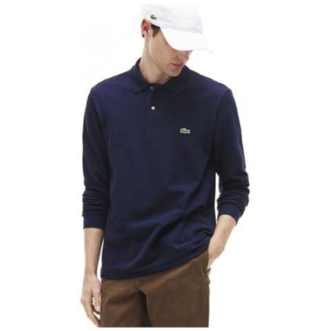 Maglietta Polo Manica Lunga Uomo Taglia 3 - Foto 1