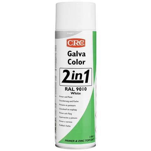 Galvacolor Vernice Di Protezione Dalla Corrosione Con Effetto A Due Vie Bianco Puro Ral 9010 500 Ml - Foto 1