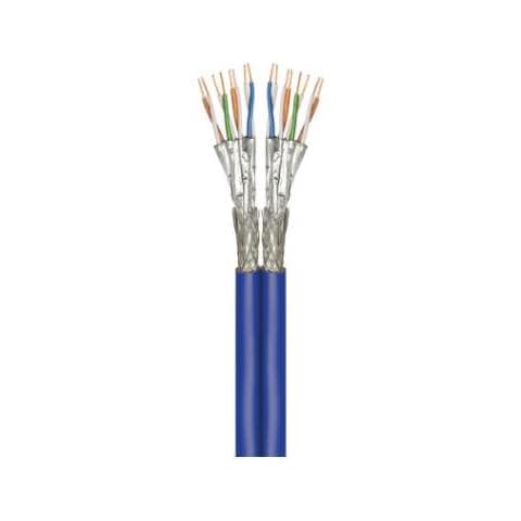 Cavo Di Rete Cat 7a S / ftp 4 X 2 X 0.32 Mm² Blu 100 M - Foto 2
