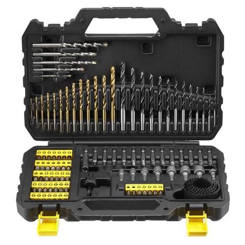 Valigetta Set 100 Pezzi Punte Trapano E Inserti Avvitatori Assortiti Linea Fatmax - Foto 1