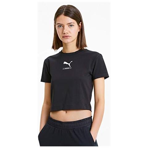 Nu-pu Equipaggiata, Maglietta Donna, Nero, S - Foto 4