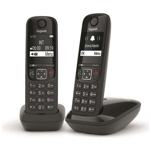 Telefono Fisso As690 Duo Nero - Foto 2