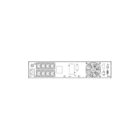 Gruppo di Continuità UPS Online 2000 VA / 1350 W 8 Prese AC - Foto 4