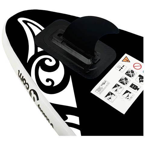 Set Tavola Gonfiabile Da Sup 366x76x15 Cm Nero - Foto 10
