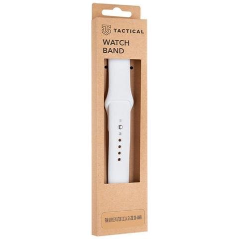 Cinturino 465 Originale Silicone Per Apple Watch 1-2-3-4-5-6-7-8-se 38 40 41mm White - Foto 5