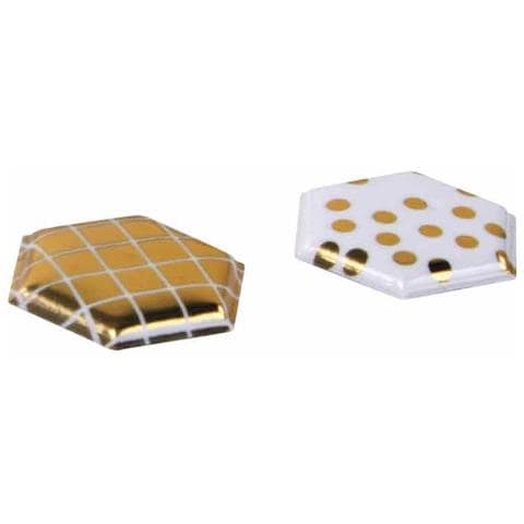 Adesivi Esagonali 1,5 X 1,2 Cm - Foto 1