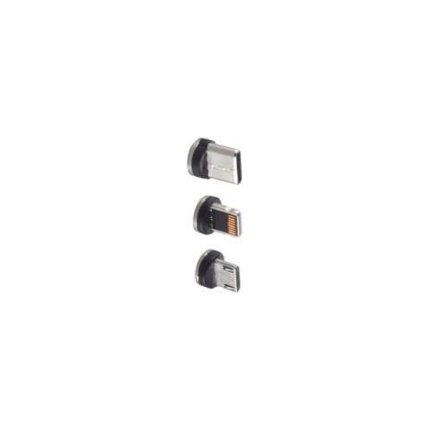 Bs14-19003 Connettore Cavo Usb Micro-b - Usb-c - 8 Pin Nero - Argento (bs14-19003) - Foto 1