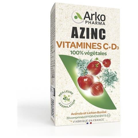 Vitamina C+d3 20 Compresse Effervescenti Arkovital - Foto 1