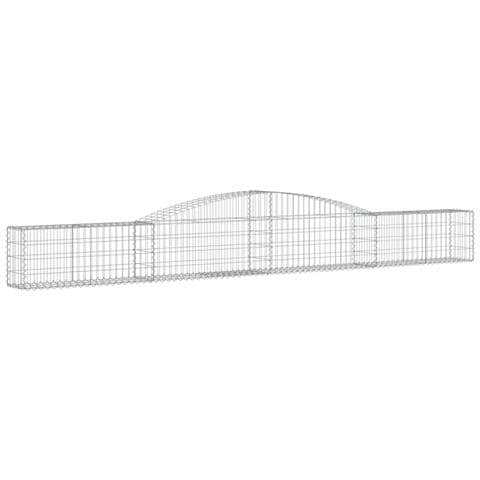 Cesto Gabbione Ad Arco 400x30x40/60 Cm Ferro Zincato - Foto 1
