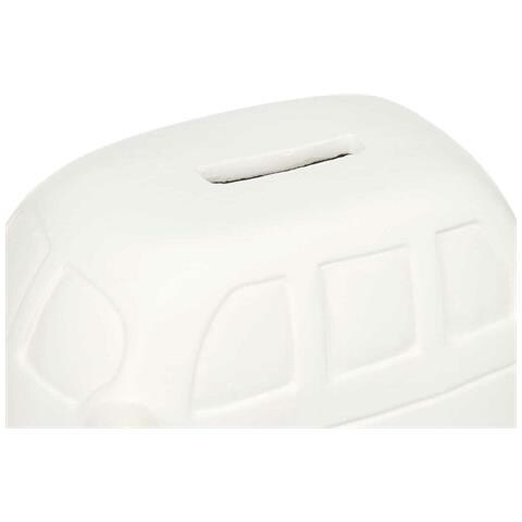 Salvadanaio Da Dipingere Bianco 12,4 X 8,6 X 9,9 Cm Furgone (12 Unità) - Foto 2