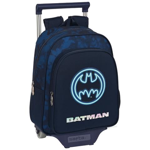 Trolley Per La Scuola Batman Legendary Blu Marino 27 X 33 X 10 Cm - Foto 1