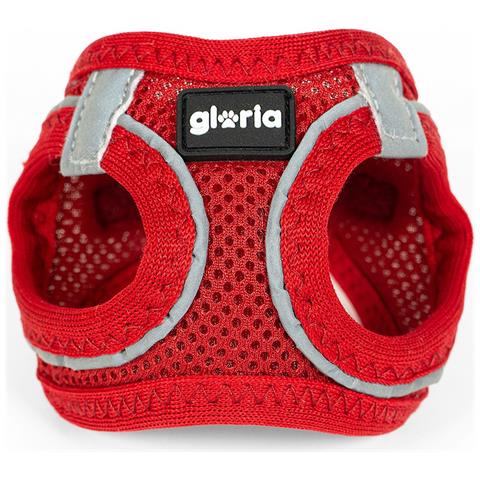 Imbracatura Per Cani Air Mesh Trek Star Regolabile Rosso Taglia Xxxs (18-20 Cm) - Foto 2