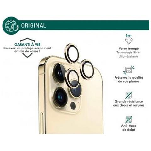 Salvadisplay Per Iphone 15 Pro / 15 Pro Max / 14 Pro / 14 Pro Max Resistente, Oro - Foto 2