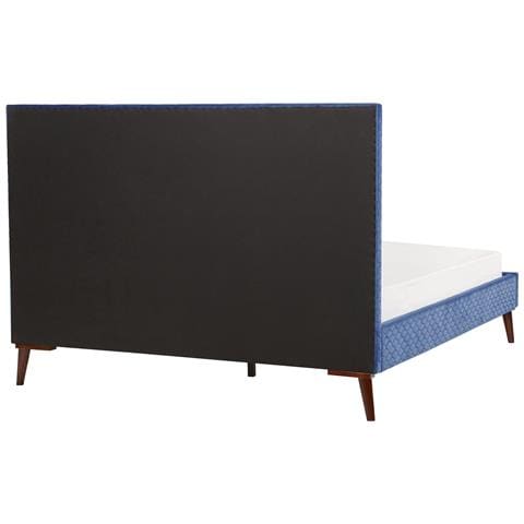 Letto Velluto Bayonne 180 X 200 Cm Blu - Foto 8