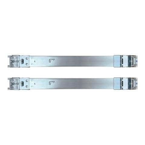 Kit guide, montante di supporto rack armadio QNAP RAIL-S01 per modello QNAP con montaggio in rack a profondità ridotta 1U / 2U / 3U - Foto 1
