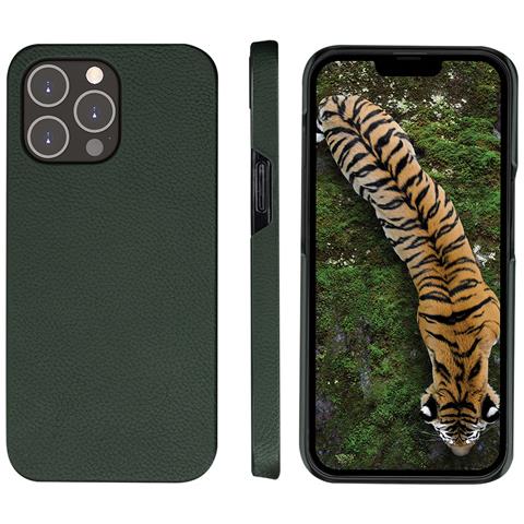 Custodia Per Iphone 14 Pro Max 2 In 1 Modello New York Con Portacarte, Verde Scuro - Foto 4