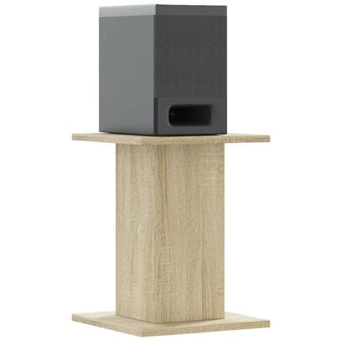 Supporti Altoparlanti 2 Pz Rovere 30x30x40 Cm In Multistrato - Foto 3