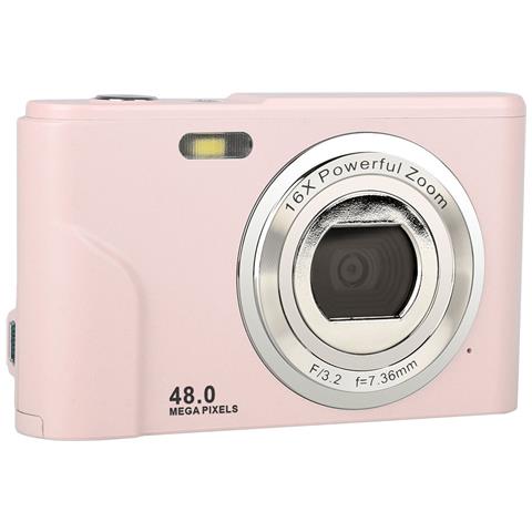 Fotocamera Digitale 1080p 48 Megapixel Zoom 16x Pink - Foto 1