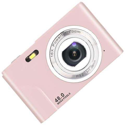 Fotocamera Digitale 1080p 48 Megapixel Zoom 16x Pink - Foto 2