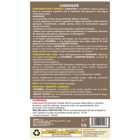 Lignolife 1lt - Prodotto Per Parquet Rovinato - Foto 4