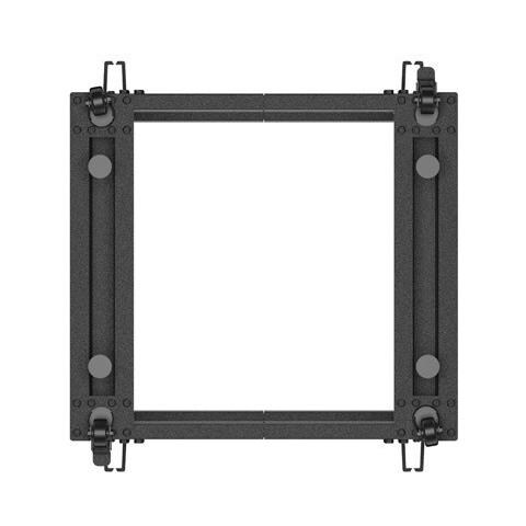 Lanberg OR01-6109-B, Rack indipendenti, 9U, 600 kg, Griglie, Rotelle, 21 kg - Foto 2