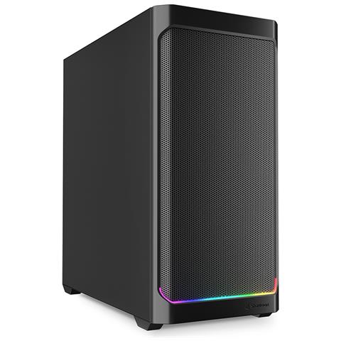 AK4 RGB STRIP Midi Tower Nero - Foto 1