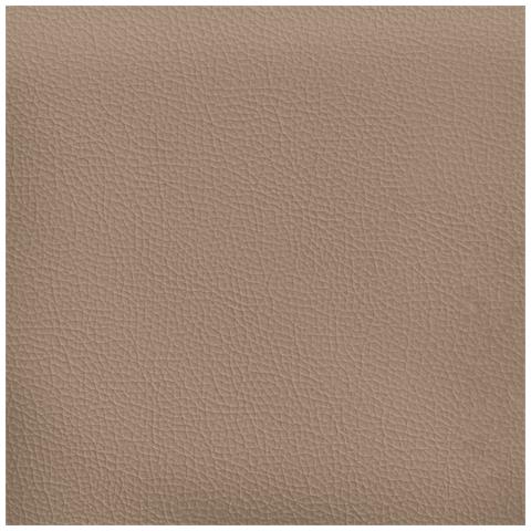 Divano Letto da Terra 2 in 1 Cappuccino 112x174x55cm Similpelle - Foto 9