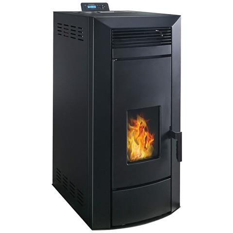 Stufa A Pellet Idraulica A Tenuta Stagna Kleona 22,7 Kw Nero + Kit Di Installazione - Foto 2