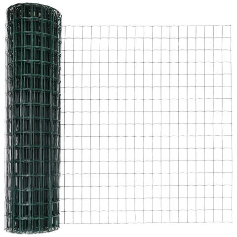Recinzione Euro con 5 Post U Verde 1.4x10 m Acciaio - Foto 1