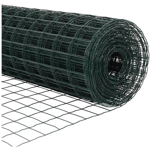 Recinzione Euro con 5 Post U Verde 1.4x10 m Acciaio - Foto 9