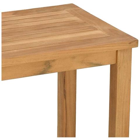 Tavolino da salotto con archiviazione Marrone 85 x 35 x 75 cm - Foto 9