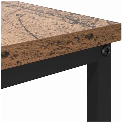 Tavolino da salotto with Drawer Legno vecchio 100 x 51 x 45 cm - Foto 9