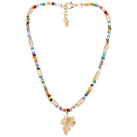 Collana Girocollo In Oro Con Cristalli Multicolori - Foto 1