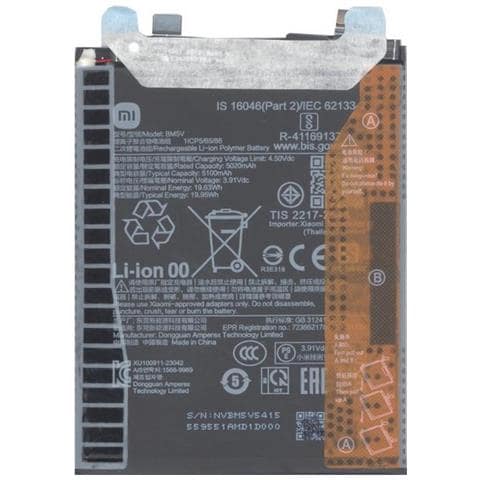 Batteria Ricambio Litio Originale Bm5v Bulk Redmi Note 13 Pro 5g - Poco X6 5g - Foto 1