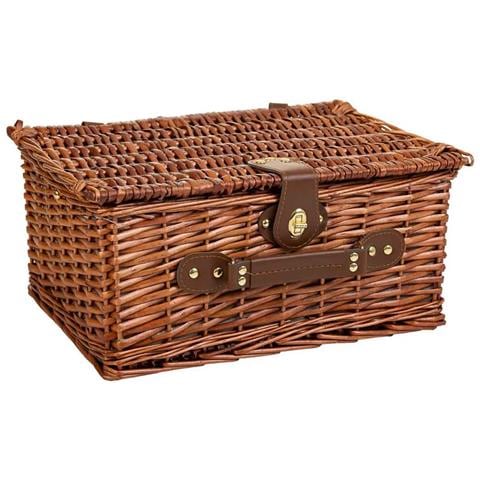 Cestino Pic-nic Marrone 40x28x20h - Foto 2