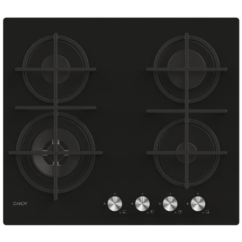 CDIV6GBFE4WB Nero Da incasso 60 cm Gas 4 Fornello (i) - Foto 1
