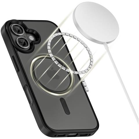 Custodia Nera Opaca Magsafe Per Iphone 17 - Foto 2