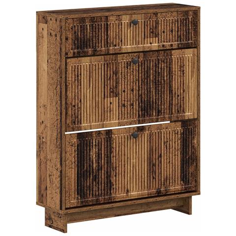 Mobile per scarpe EDE 78 x 24 x 103 cm Legno ingegnerizzato - Foto 1