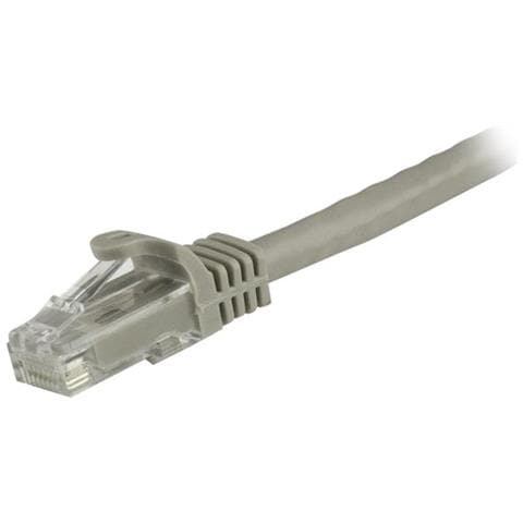 Cavo patch antigroviglio UTP RJ45 Cat6 Gigabit 15 m grigio - Cavo patch 15 m - Foto 2