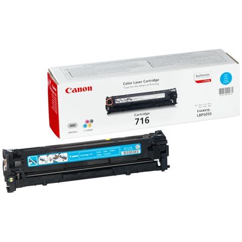 1979B002AA Toner Originale Ciano i-SENSYS LBP5050 Capacità 1500 Pagine - Foto 5