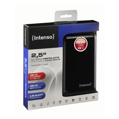 Hard Disk esterno 500 GB Memory Case 2.5" Interfaccia USB 3.0 Colore Nero - Foto 2