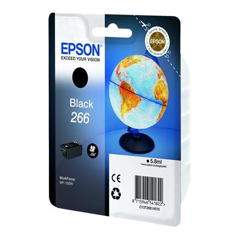 C13T26614020 Cartuccia Ink Originale Nera per Epson WorkForce WF-100W Capacità 250 Pagine - Foto 2