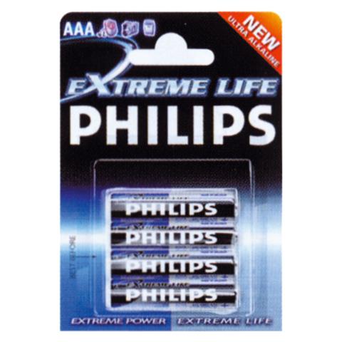 Batteria In Singola Conf (4pz Per Blister) , Ultra Alkaline, Aaa / Lr03 Alcalina, 1,5 Volt - Foto 2