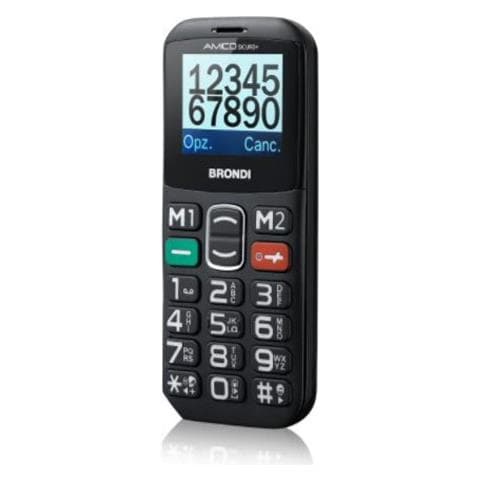 Amico Sicuro Senior Phone Display 1.77" Micro SD Bluetooth con Tasti Grandi + SOS Fotocamera Colore Nero - Foto 3