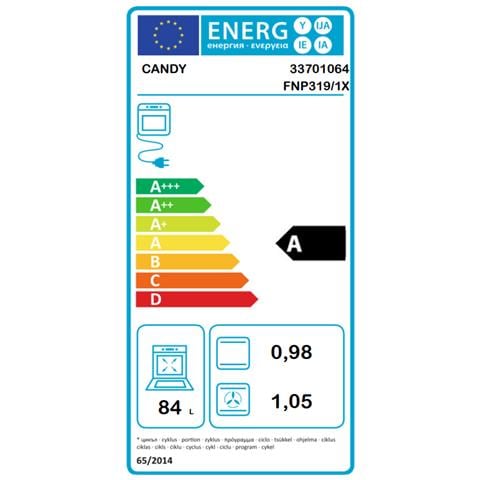 Forno Elettrico da Incasso FNP319/1X Capacità 84 L Statico Colore Acciaio Inox - Foto 2