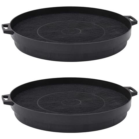 Filtri Al Carbone Per Cappa 2 Pz Nero - Foto 1