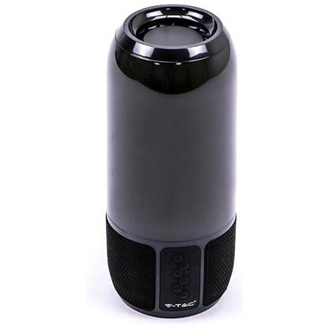 V-tac Smart Home Vt-7456 Lampada Da Tavolo Led 6w Multifunzione Rgb Con Speaker Bluetooth Corpo Rosso - Sku 8571 - Foto 1