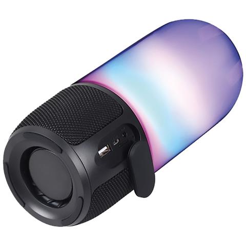 V-tac Smart Home Vt-7456 Lampada Da Tavolo Led 6w Multifunzione Rgb Con Speaker Bluetooth Corpo Rosso - Sku 8571 - Foto 4