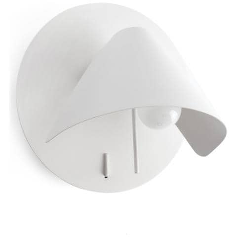 Lampada Da Parete Bianca 62355 Noon - Foto 1