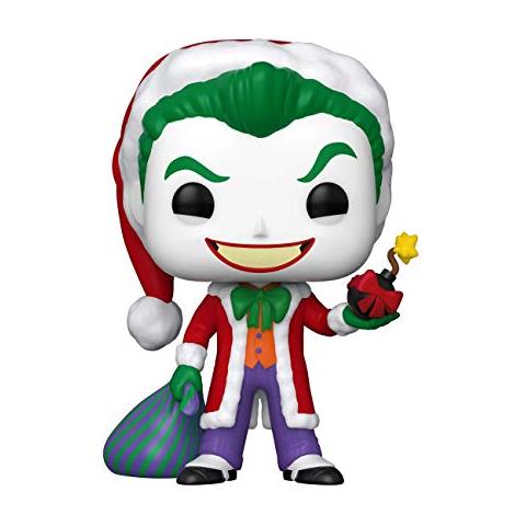 POP Heroes: DC Holiday - Santa Joker Comics Holidays S1 Figura da Collezione, 51071, Multicolore - Foto 1